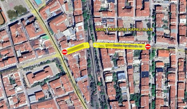 Sürücülere uyarı: Eskişehir'de 10 Nisan’a kadar kapalı!