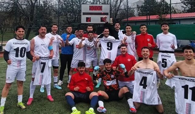 Kaymazspor ilk galibiyeti aldı
