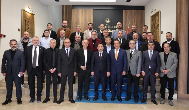 TSYD heyeti, Kayseri’nin spor vizyonunu yerinde inceledi