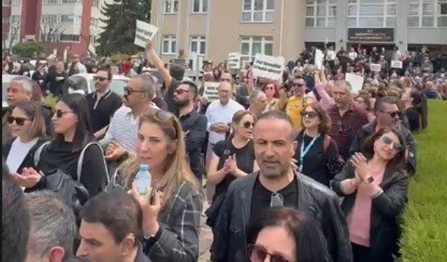 Eskişehir'de eğitimciler iş bıraktı!