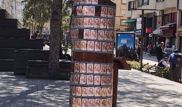 Eskişehir'deki Kelebekler Anıtı’nda üzücü görüntü