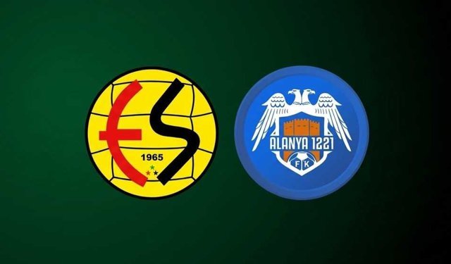 Eskişehirspor sahada: Alanya 1221 maçı başladı!