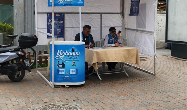 Eskişehir’de “kurbanını paylaş” kampanyası yoğun ilgi gördü