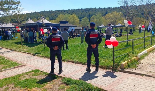 Pelitözü Gölpark’taki öğrenci etkinliğinde yoğun güvenlik önlemi