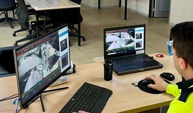 Sürücüler kameralarla takip edildi