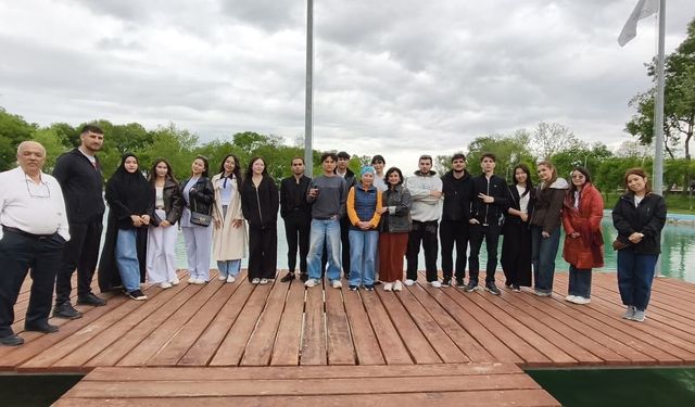 Eskişehir’in tarihi ve kültürel noktaları gençlere tanıtıldı