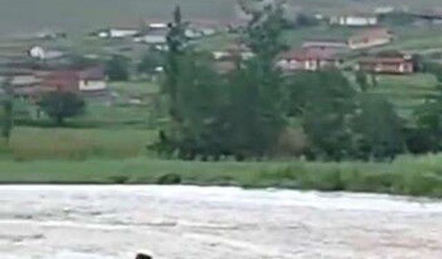 Günyüzü’nde sel etkili oldu!