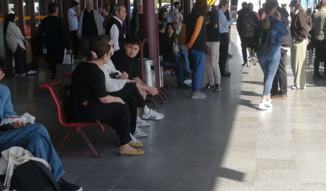 Eskişehir'de bayram bitti, dönüşler başladı!
