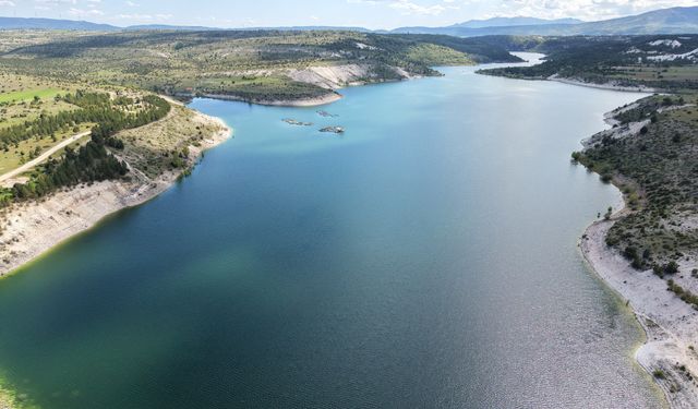 Kütahya’da Çavdarhisar Barajı dolulukta zirveyi gördü