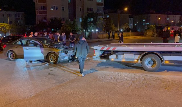 Vadişehir’de korkutan kaza: İşçi servisi devrildi!