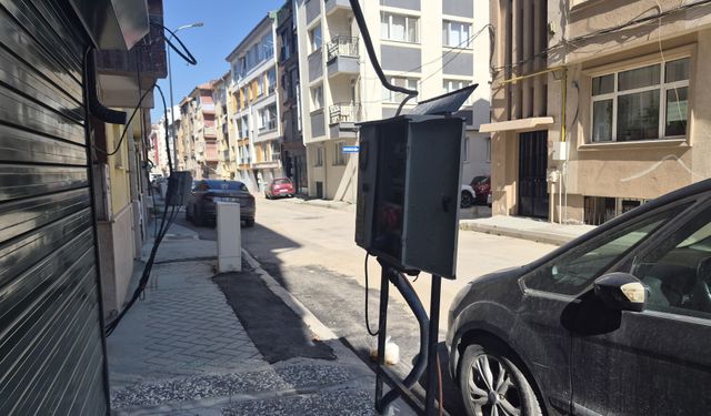 Eskişehir'de inşaat alanındaki ihmal dikkat çekti!