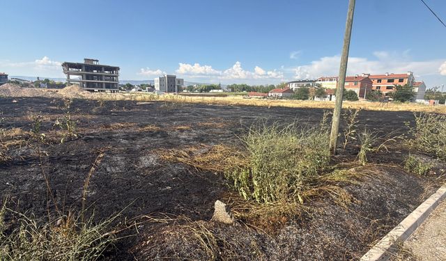 Eskişehir YHT Hattına metreler kala yangın paniği!