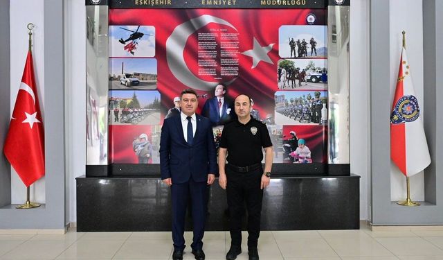 Eskişehir’de görevini tamamlayan Başsavcıdan veda ziyareti