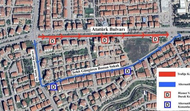 Sürücüler dikkat: Eskişehir'deki yol 6 saat boyunca kapalı!