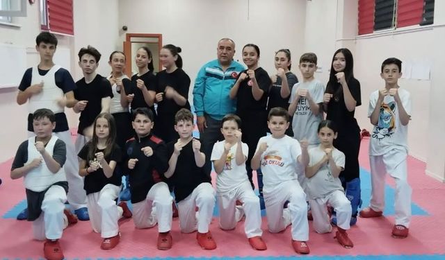 Elit karatecilerden yoğun mesai