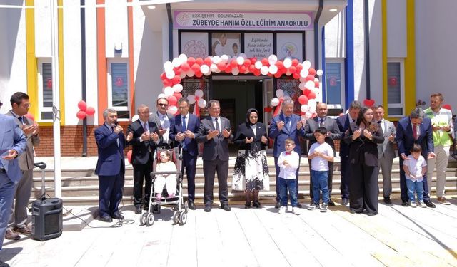 Eskişehir'de Zübeyde Hanım özel eğitim anaokulu kapılarını açtı!