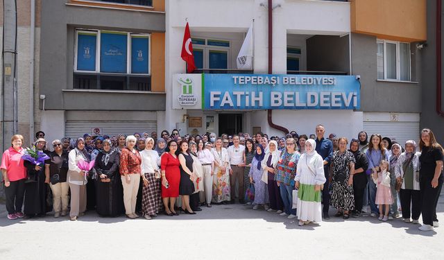Tepebaşı’nda el emeği sergisi yoğun ilgi gördü