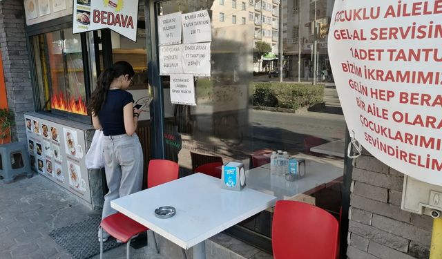 Eskişehir’de işletmeden çocuklara sevindiren kampanya!
