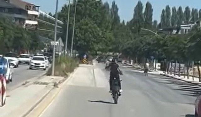 Sazova’da tehlikeli sürüş: Peş peşe ihlal yaptı