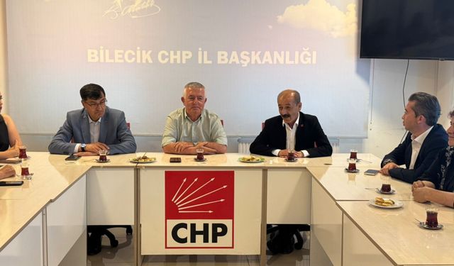 Görevden alınan CHP Bilecik İl Başkanına destek büyüyor