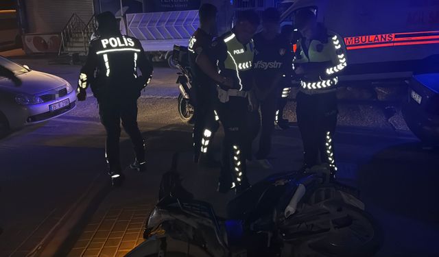 Eskişehir'de polisin dur ihtarına uymayan çocuk sürücü kaza yaptı!