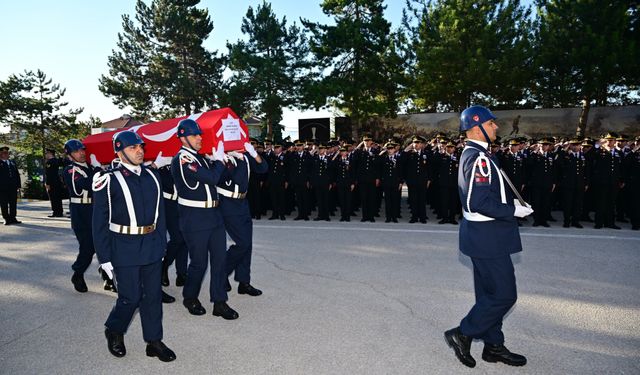 Eskişehir’de görev şehidi Mehmet Demirbaş için askeri tören düzenlendi
