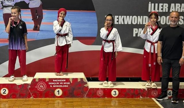 Balıkesir’den madalyalarla döndüler