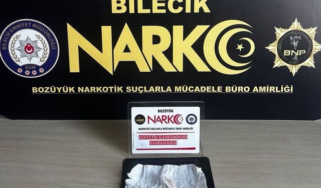 Bilecik polisinden zehir operasyonu!