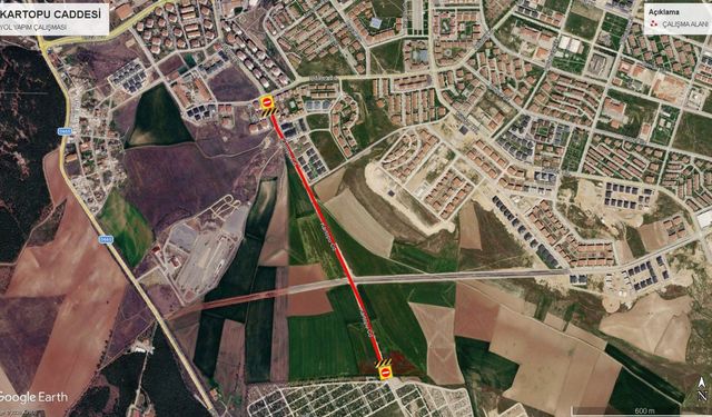 Eskişehir'deki cadde trafiğe kapandı: 10 gün sonra açılacak!