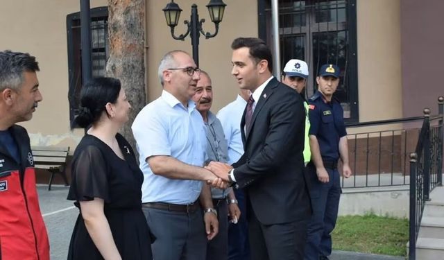 Kaymakam Hacı Demirci Sultandağı’na veda etti