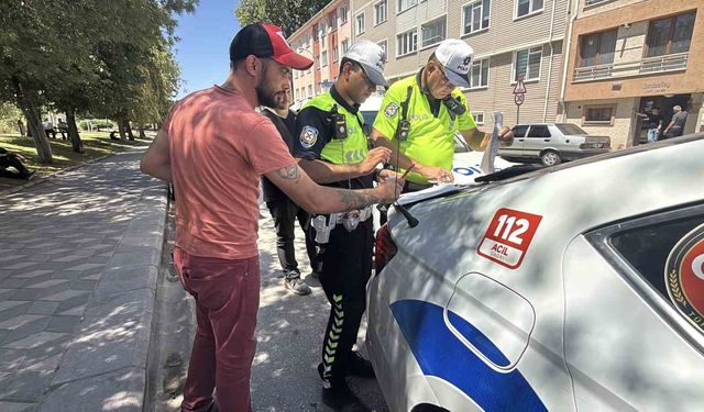 Eskişehir'de sahte plaka taktı, sürücüye 180 bin TL ceza!