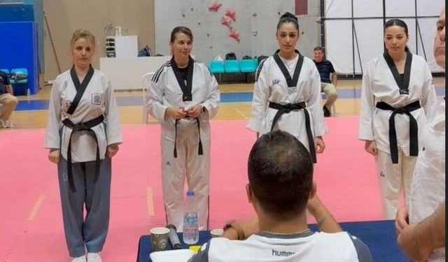 Gülsena Tekvando Hakem Terfi Kursu’ndaydı
