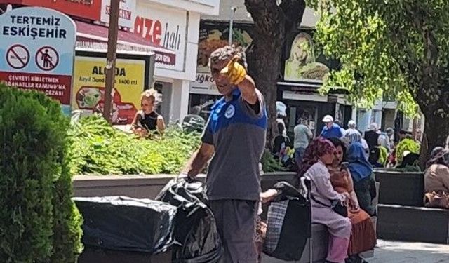 Odunpazarı'nda çöpler düzenli olarak toplanıyor