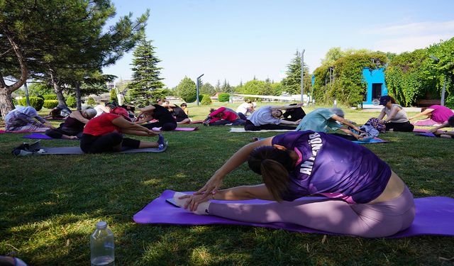 Tepebaşı Belediyesi’nden sabah sporları etkinliği başladı