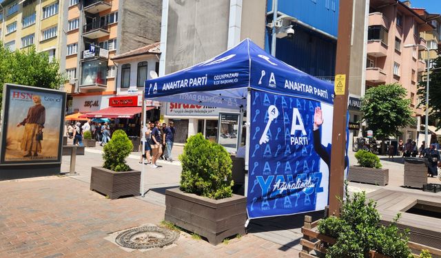 Anahtar Parti Hamamyolu'nda üye çalışmasını sürdürüyor