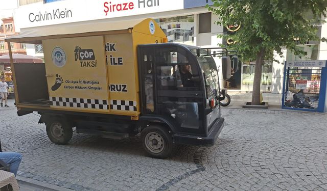 Çöp Taksi Eskişehir'de hizmet vermeyi sürdürüyor