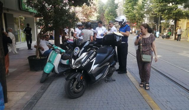 Eskişehir'de ulaşımı aksatanlara ceza yağdı!