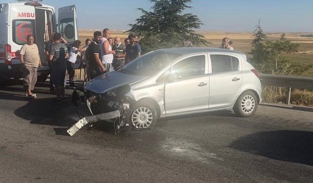 Eskişehir-Ankara yolunda lastik patladı: 1’i çocuk 3 kişi yaralandı
