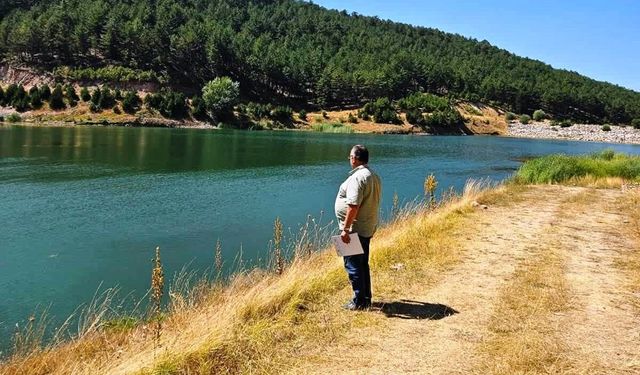 Konuş Göleti’nde su ürünleri denetimi