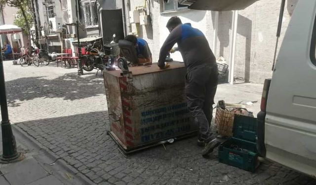 Eskişehir’de çöp konteynerleri bakıma alındı