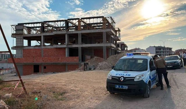 Eskişehir’de inşaatta feci kaza: 39 yaşındaki işçi hayatını kaybetti