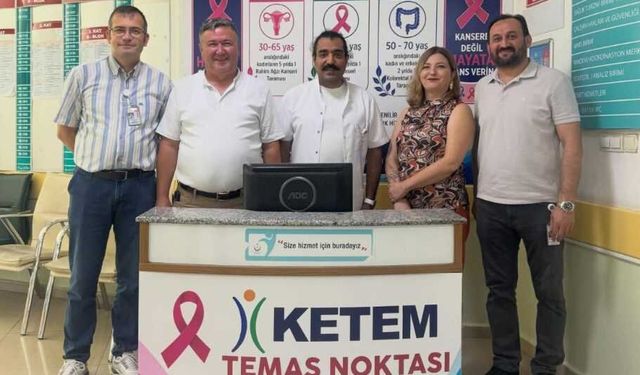 Eskişehir’de KETEM standı Ağız ve Diş Sağlığı Hastanesi’nde kuruldu