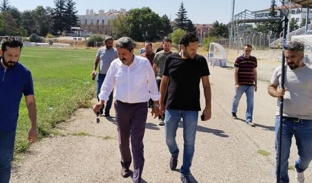 Necdet Yıldırım Sahası yenileniyor