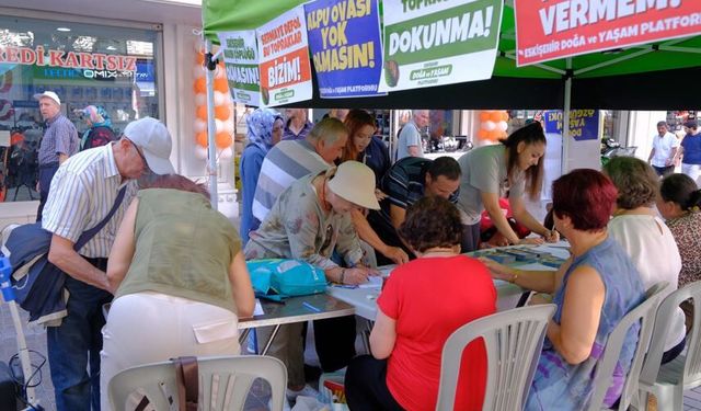 Alpu Ovası’nda maden projesine karşı mücadele sürüyor