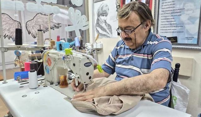 Eski kumaşların yerini polyester aldı! Eskişehirli terzi isyan etti