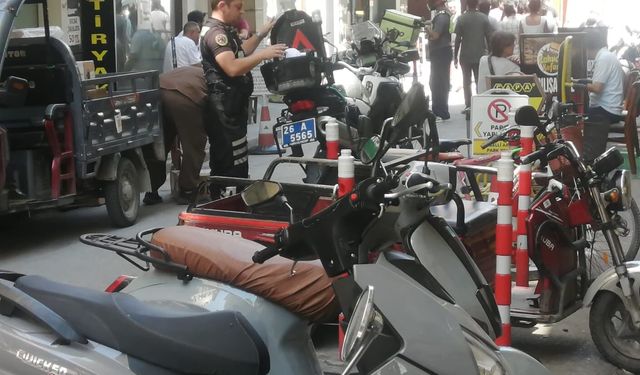 Eskişehir'de kaldırım işgaline geçit yok