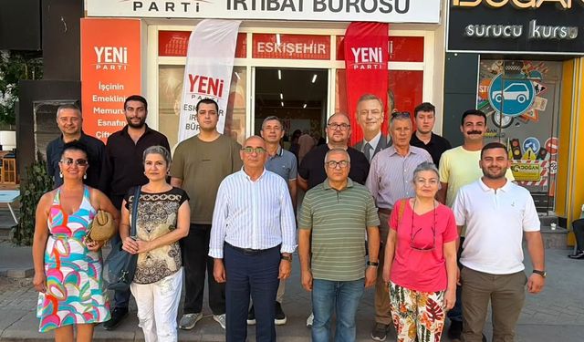 Yeni Parti Odunpazarı yönetimi ilk toplantısını gerçekleştirdi