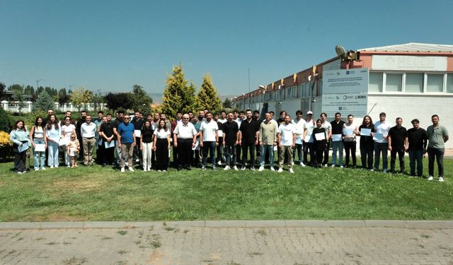MEGEM'de 50. dönem gururu: 67 kursiyer iş hayatına adım attı