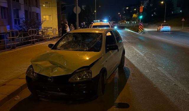 Eskişehir'de otomobil motosiklete çarptı, 2 kişi yaralandı!