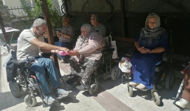 Eskişehir’de engelli bireyler camide buluştu